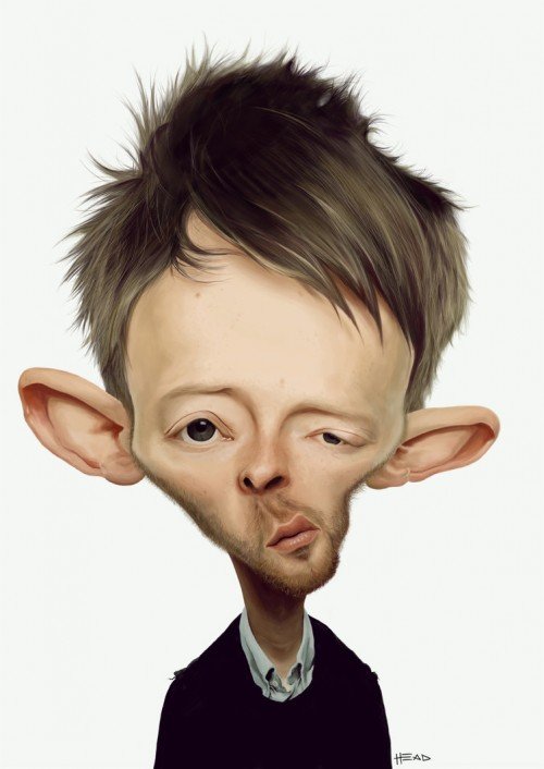 Thom Yorke Caricature Picture